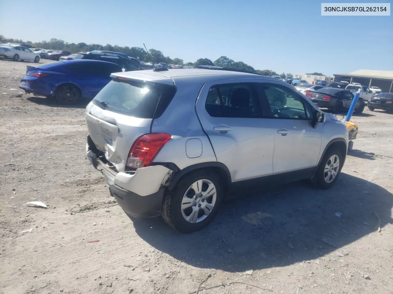 3GNCJKSB7GL262154 2016 Chevrolet Trax Ls