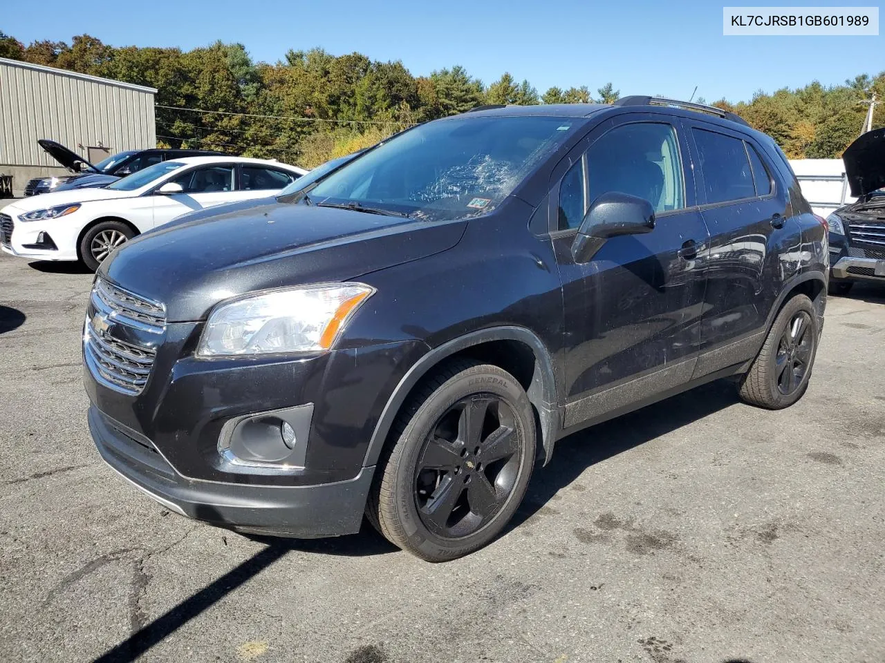 2016 Chevrolet Trax Ltz VIN: KL7CJRSB1GB601989 Lot: 76087674