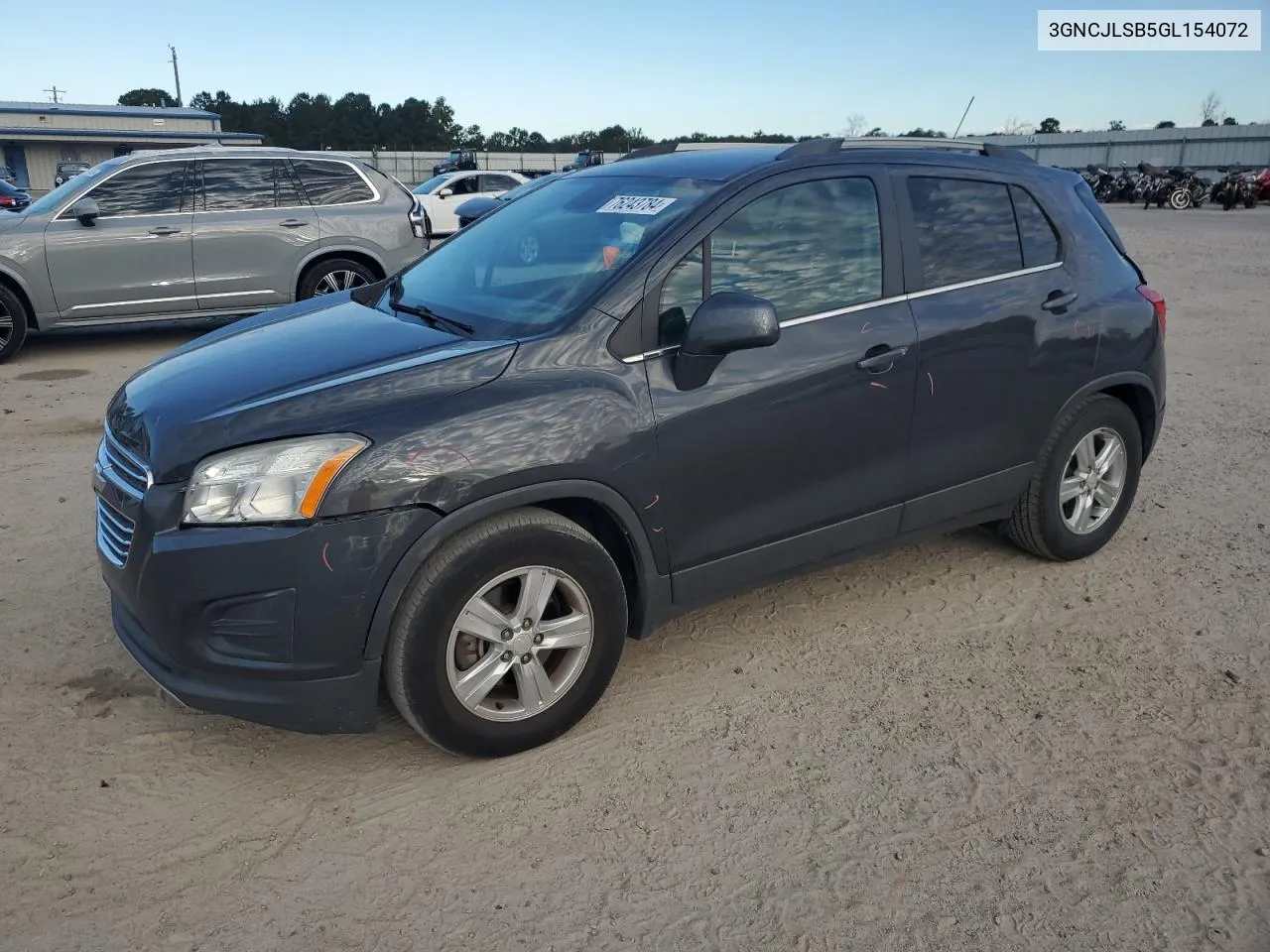 3GNCJLSB5GL154072 2016 Chevrolet Trax 1Lt