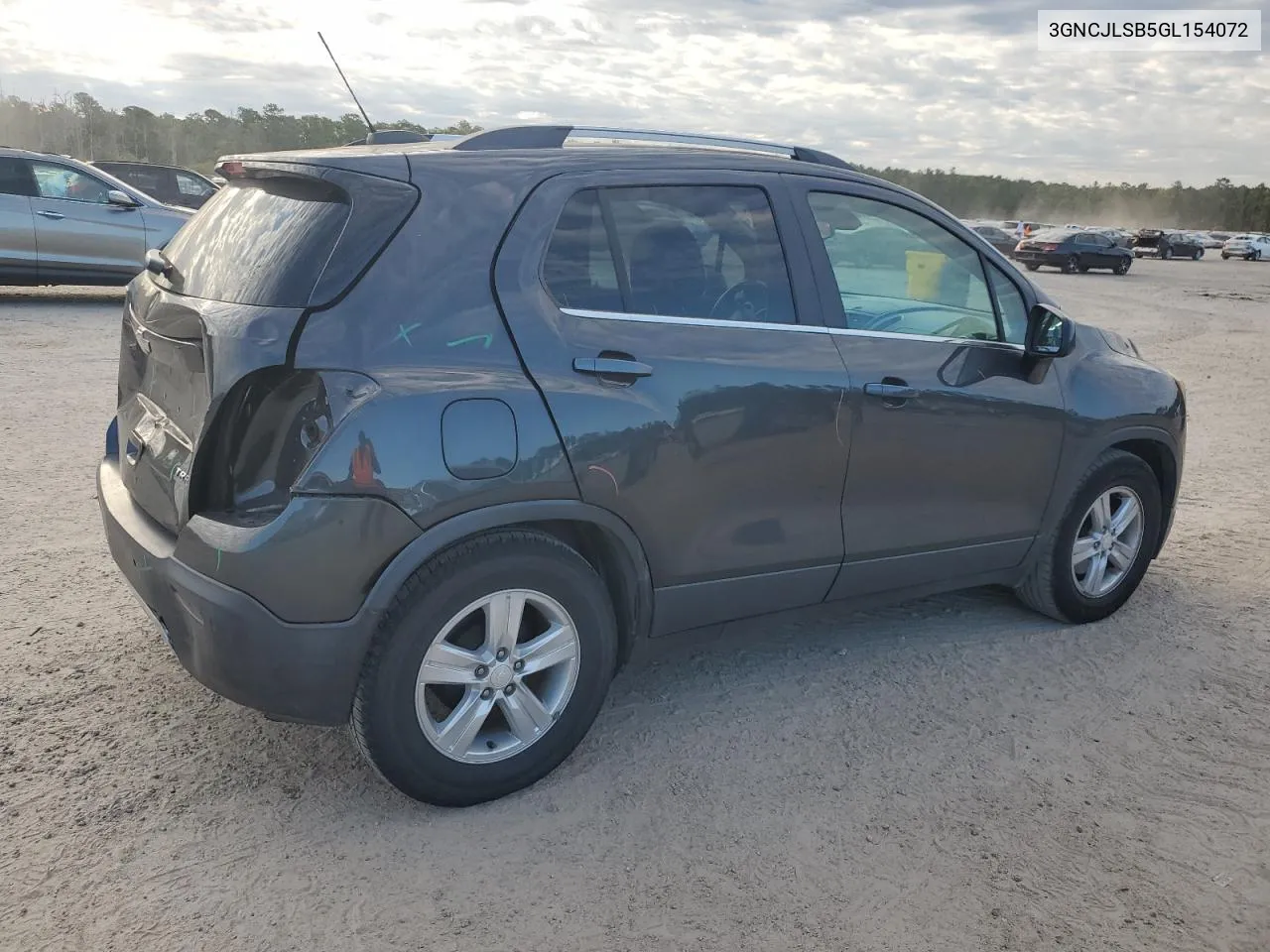 3GNCJLSB5GL154072 2016 Chevrolet Trax 1Lt