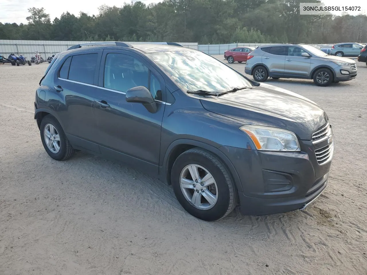 3GNCJLSB5GL154072 2016 Chevrolet Trax 1Lt