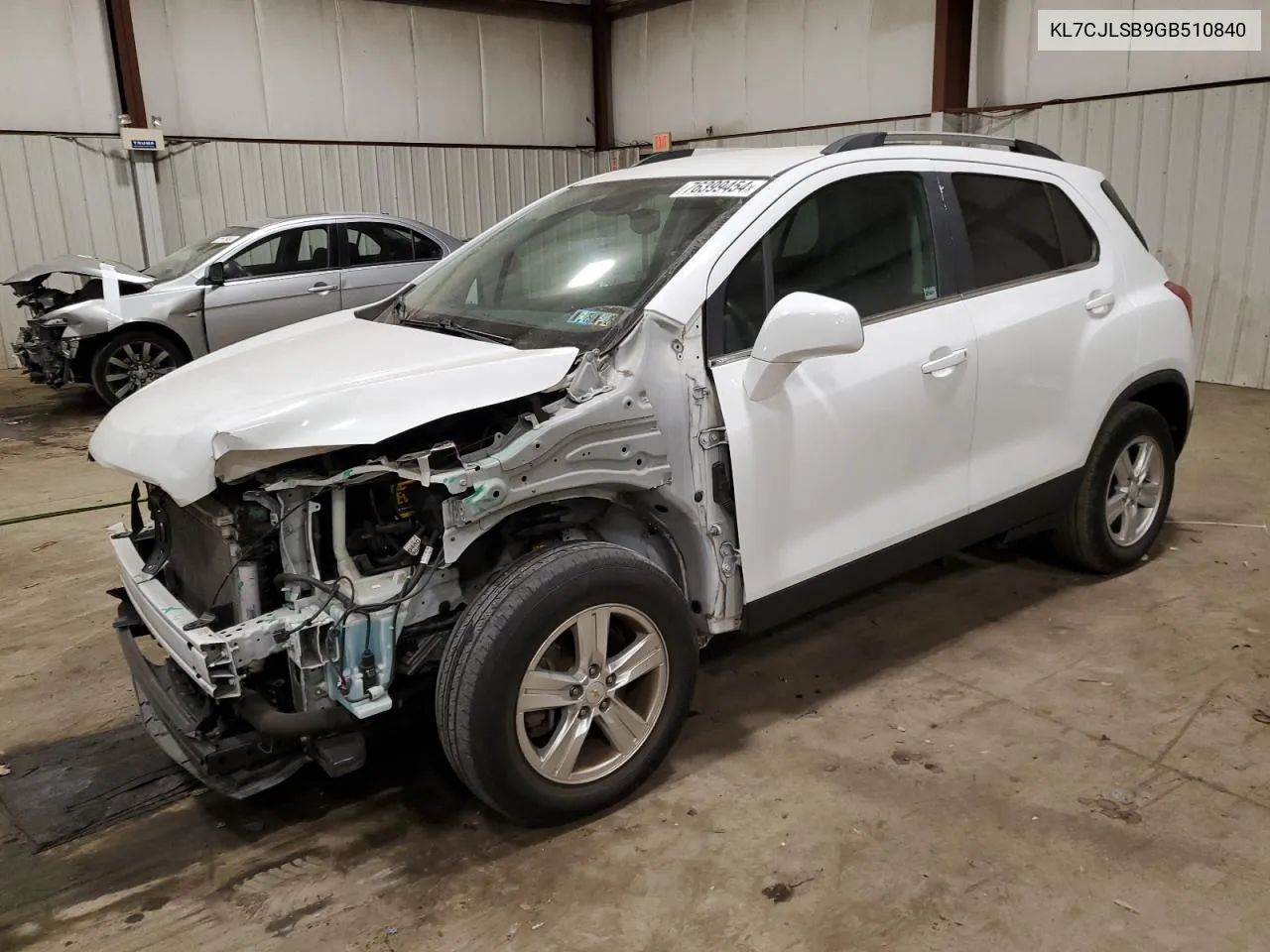 2016 Chevrolet Trax 1Lt VIN: KL7CJLSB9GB510840 Lot: 76399454