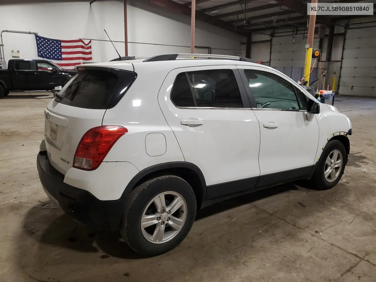 2016 Chevrolet Trax 1Lt VIN: KL7CJLSB9GB510840 Lot: 76399454