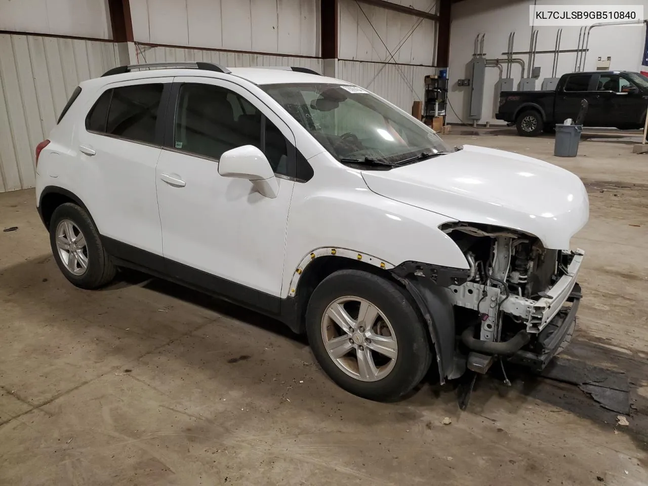 2016 Chevrolet Trax 1Lt VIN: KL7CJLSB9GB510840 Lot: 76399454