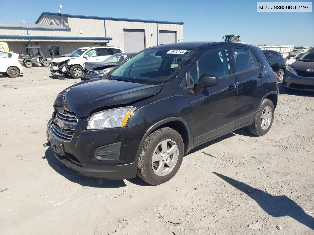 2016 Chevrolet Trax Ls VIN: KL7CJNSB5GB707497 Lot: 76862344