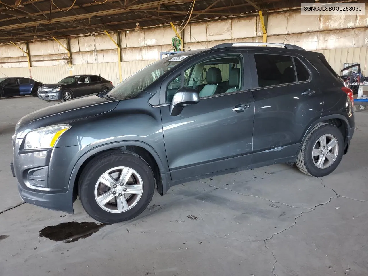 2016 Chevrolet Trax 1Lt VIN: 3GNCJLSB0GL268030 Lot: 77216134