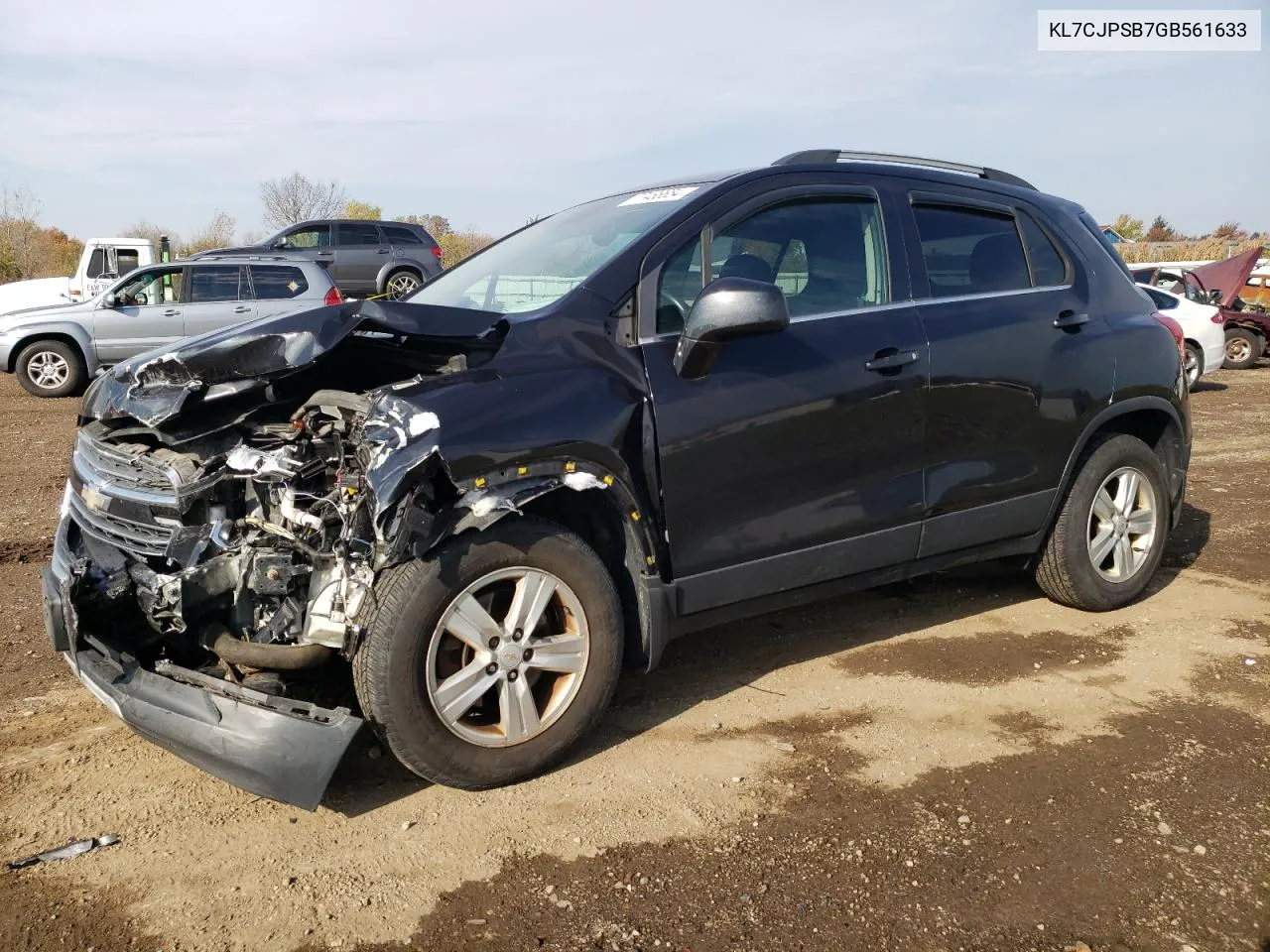 2016 Chevrolet Trax 1Lt VIN: KL7CJPSB7GB561633 Lot: 77486654