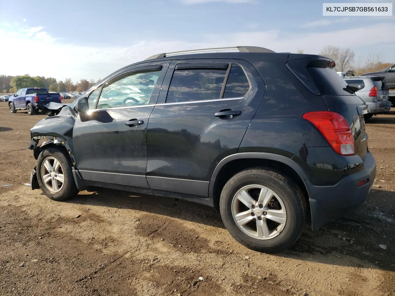 2016 Chevrolet Trax 1Lt VIN: KL7CJPSB7GB561633 Lot: 77486654