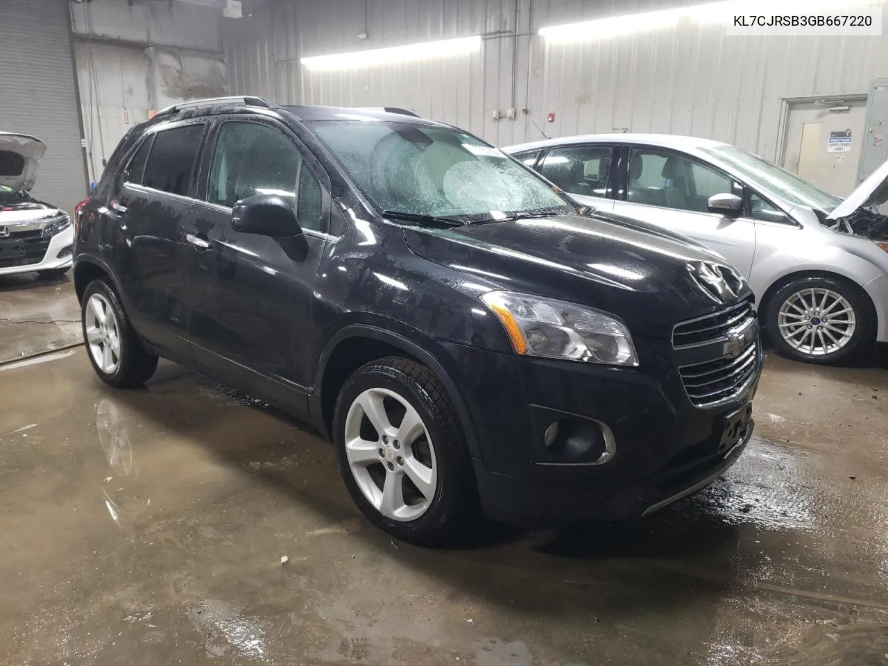 2016 Chevrolet Trax Ltz VIN: KL7CJRSB3GB667220 Lot: 77763864