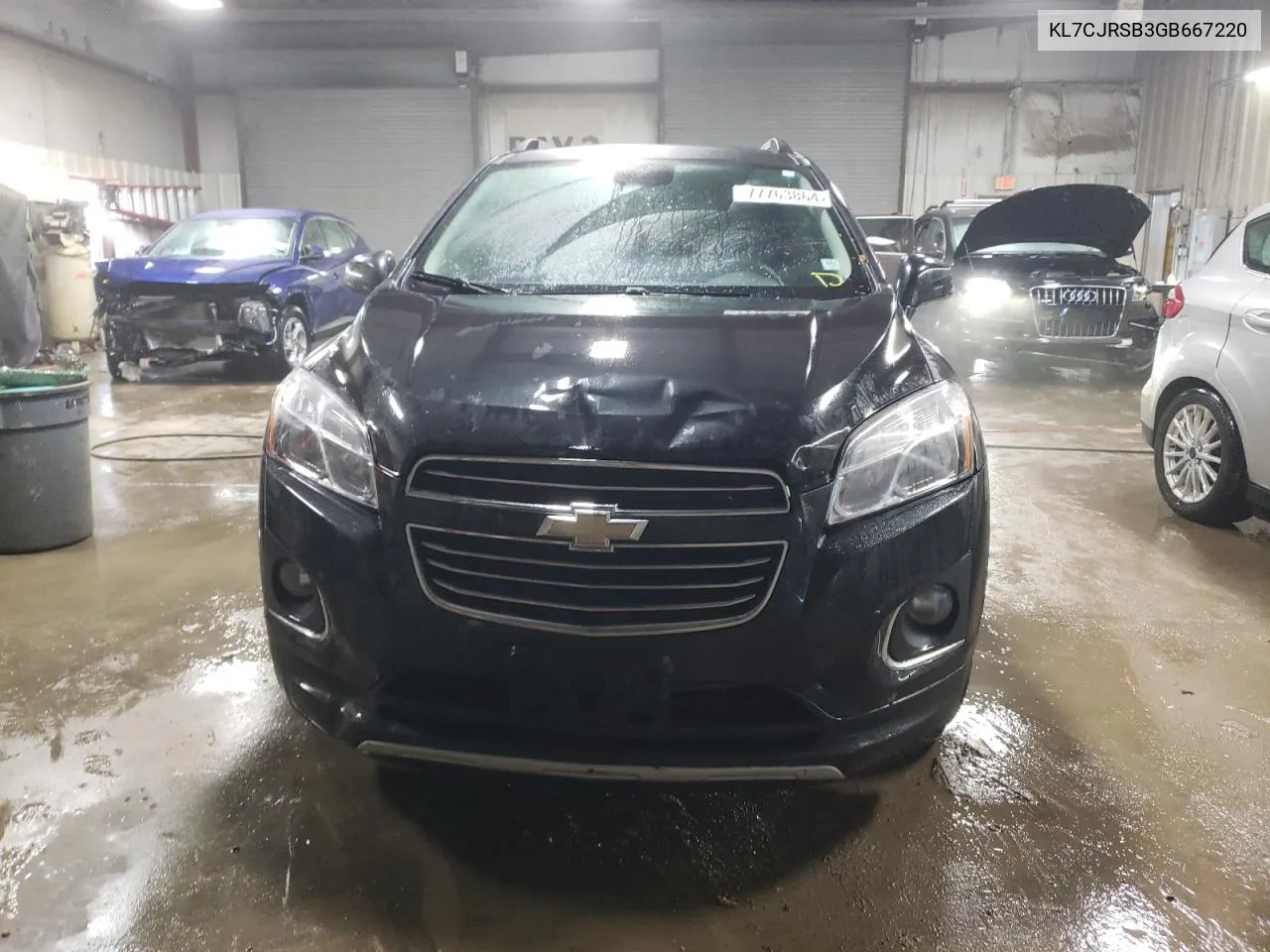 2016 Chevrolet Trax Ltz VIN: KL7CJRSB3GB667220 Lot: 77763864