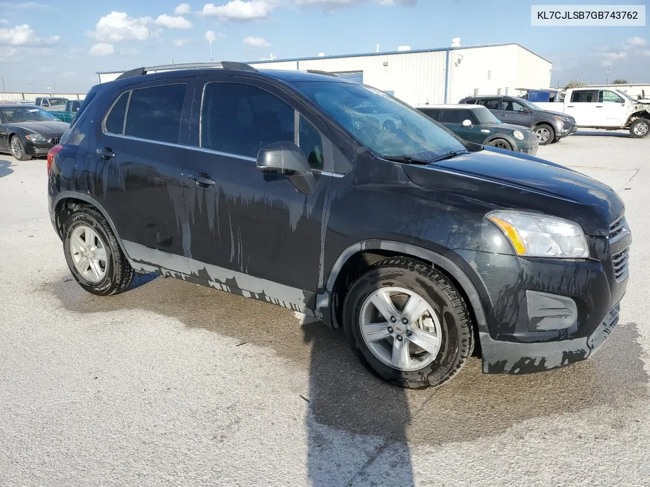 2016 Chevrolet Trax 1Lt VIN: KL7CJLSB7GB743762 Lot: 77836174