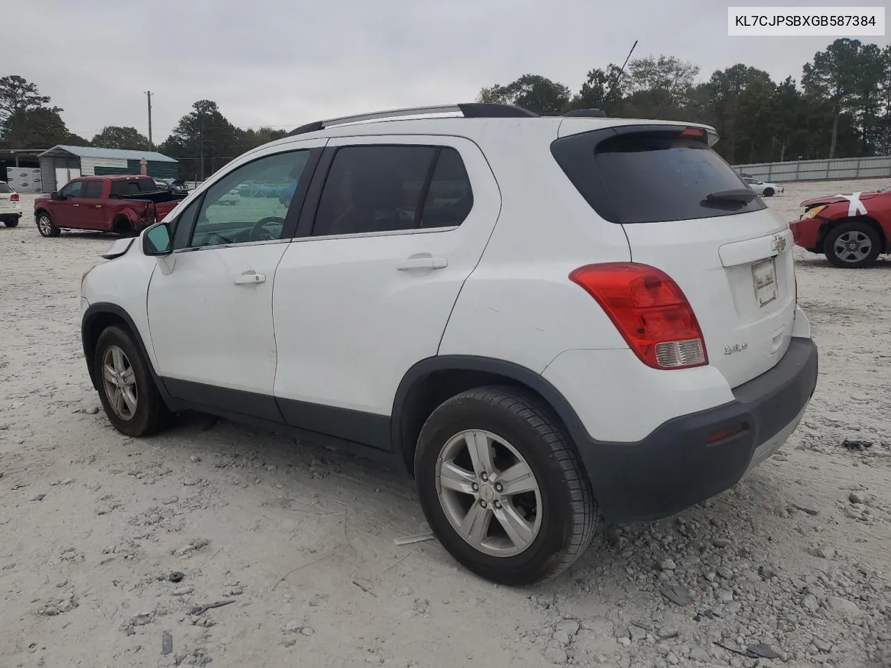 2016 Chevrolet Trax 1Lt VIN: KL7CJPSBXGB587384 Lot: 77845034