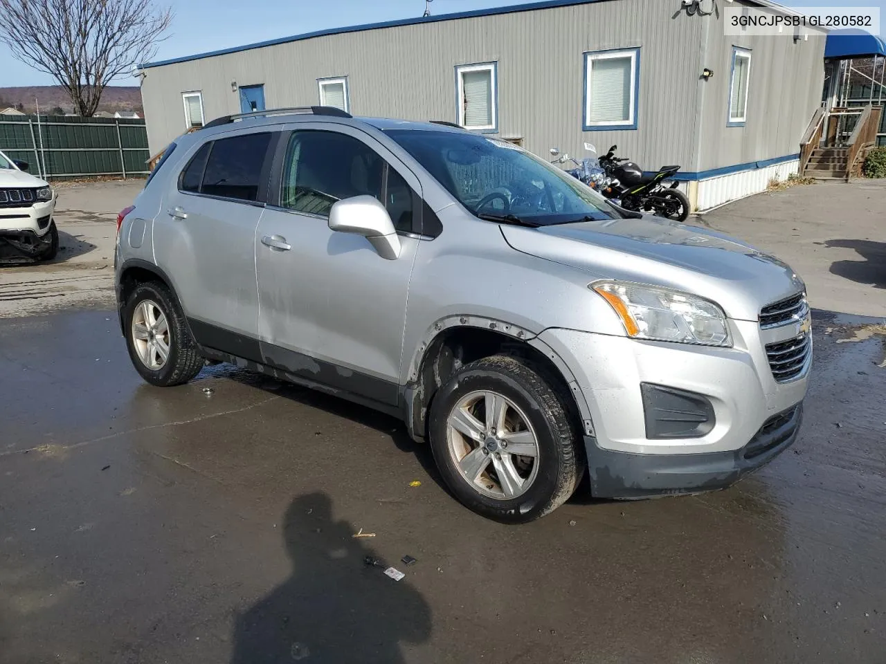 2016 Chevrolet Trax 1Lt VIN: 3GNCJPSB1GL280582 Lot: 78523924