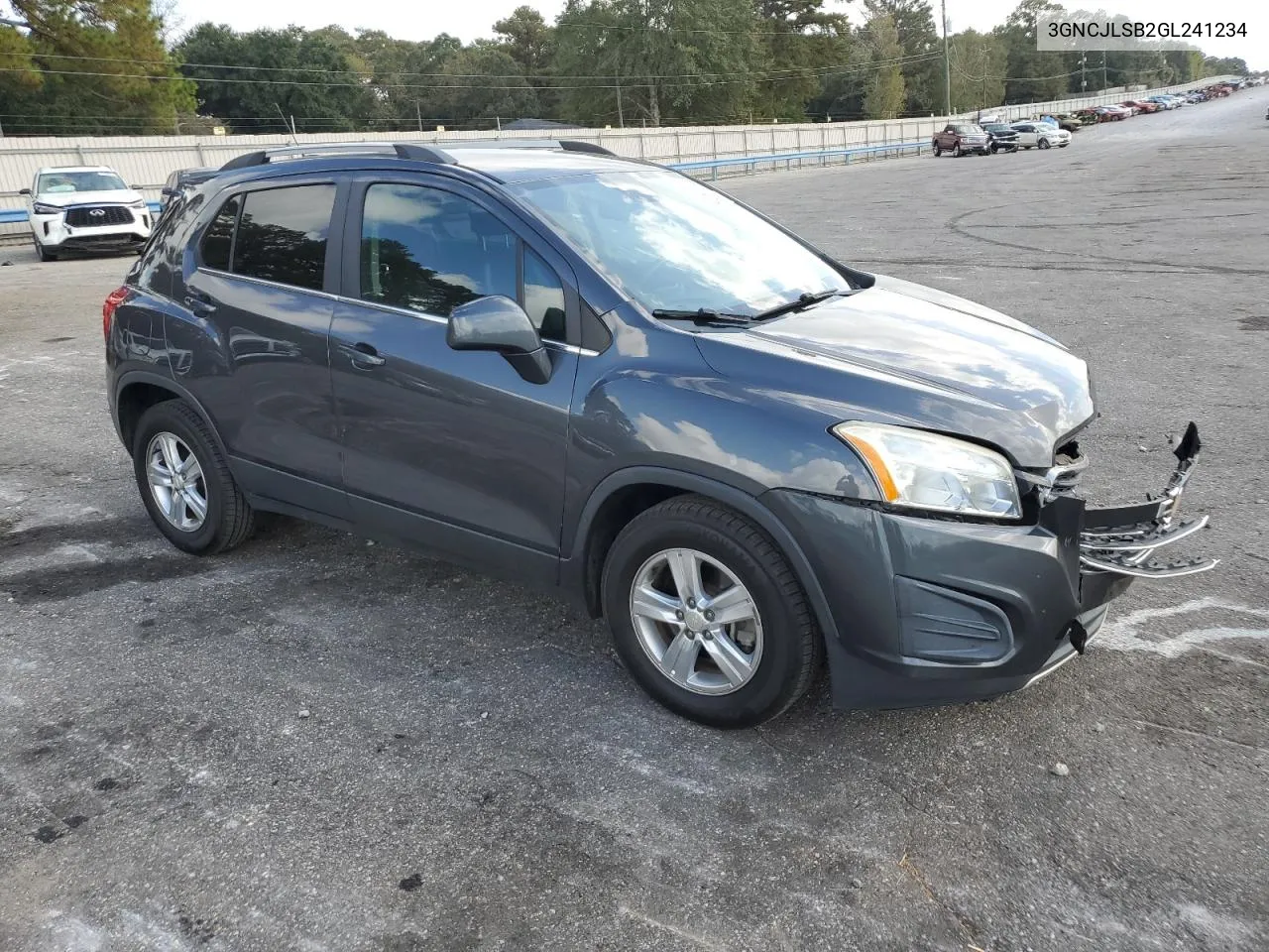 2016 Chevrolet Trax 1Lt VIN: 3GNCJLSB2GL241234 Lot: 78576834