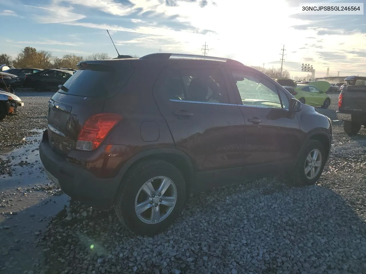 3GNCJPSB5GL246564 2016 Chevrolet Trax 1Lt