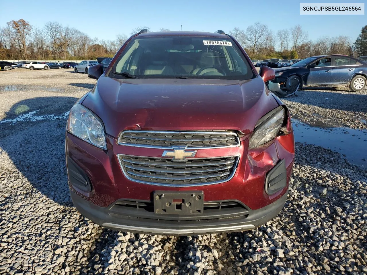 3GNCJPSB5GL246564 2016 Chevrolet Trax 1Lt