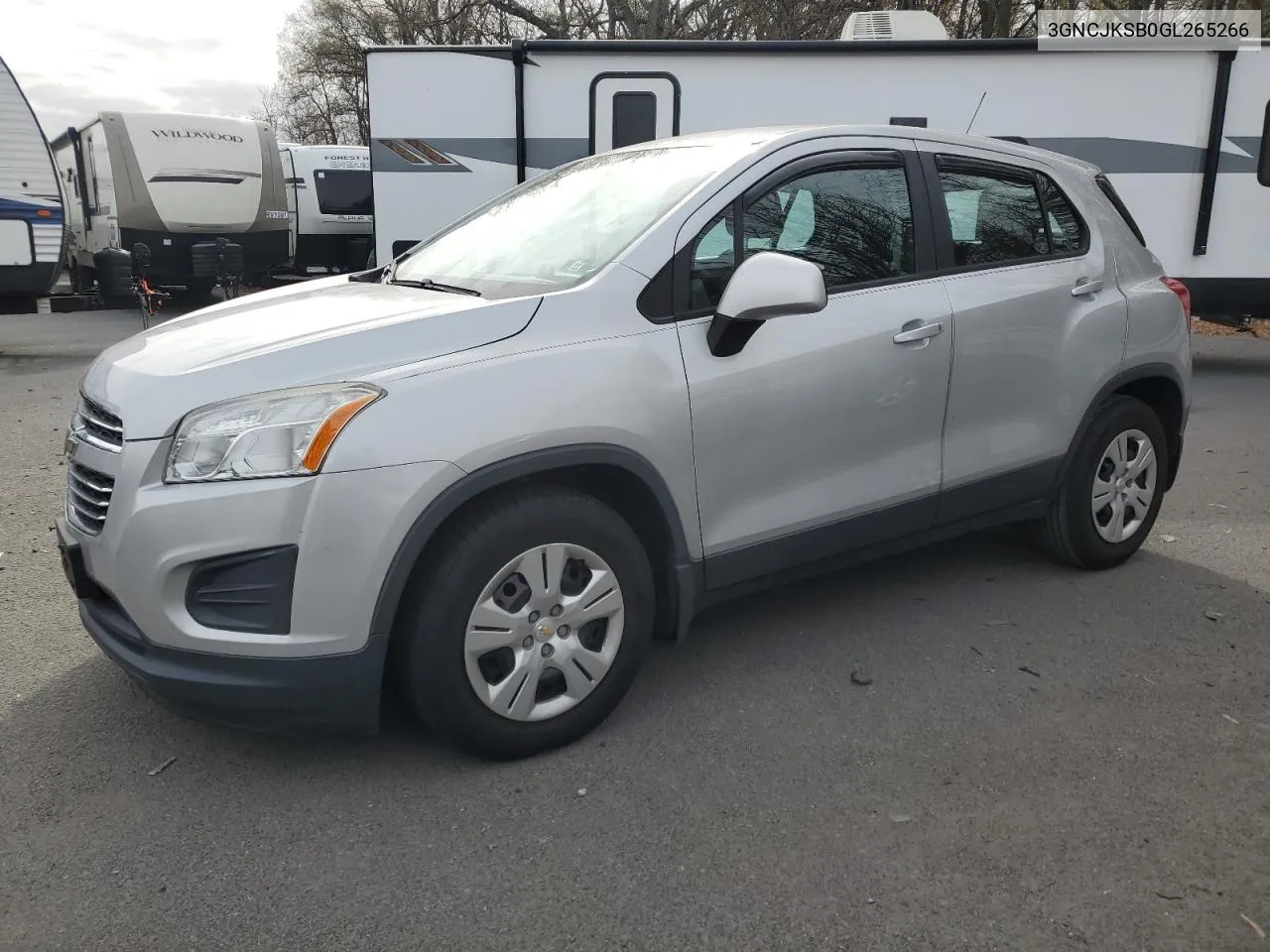 2016 Chevrolet Trax Ls VIN: 3GNCJKSB0GL265266 Lot: 79701054