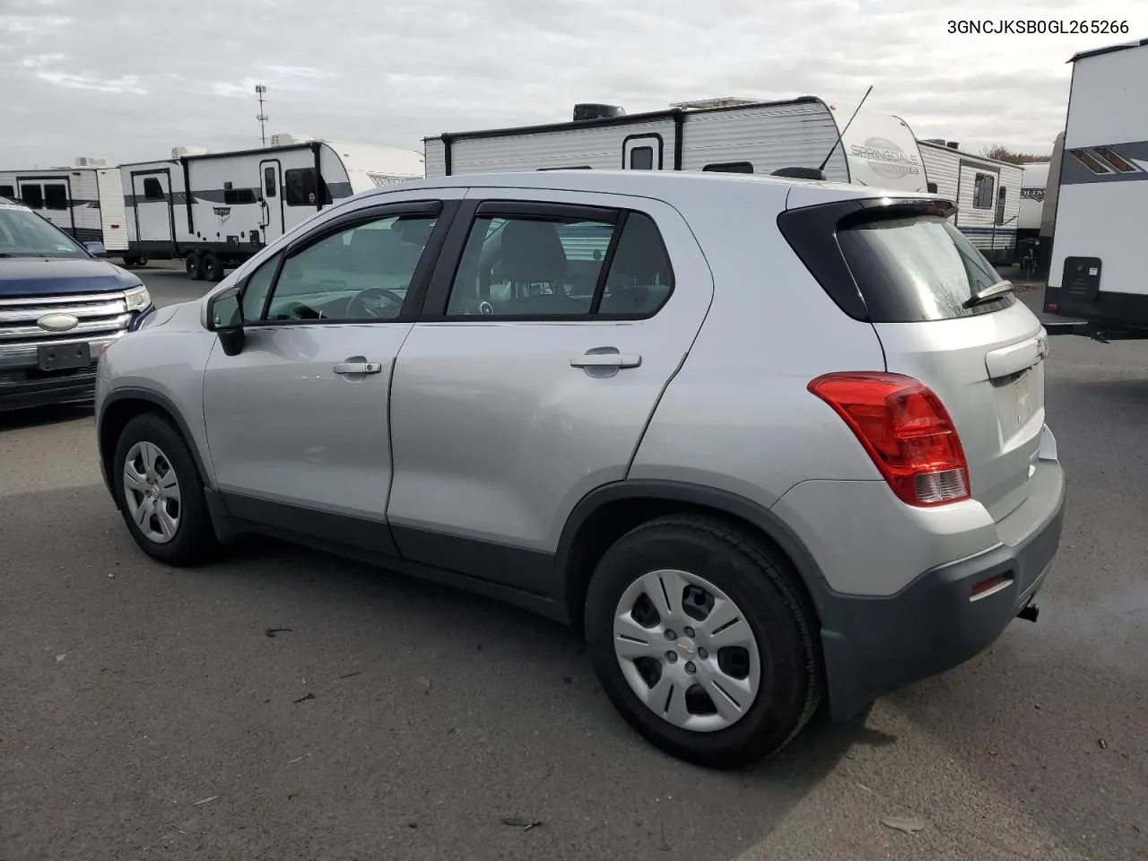 2016 Chevrolet Trax Ls VIN: 3GNCJKSB0GL265266 Lot: 79701054