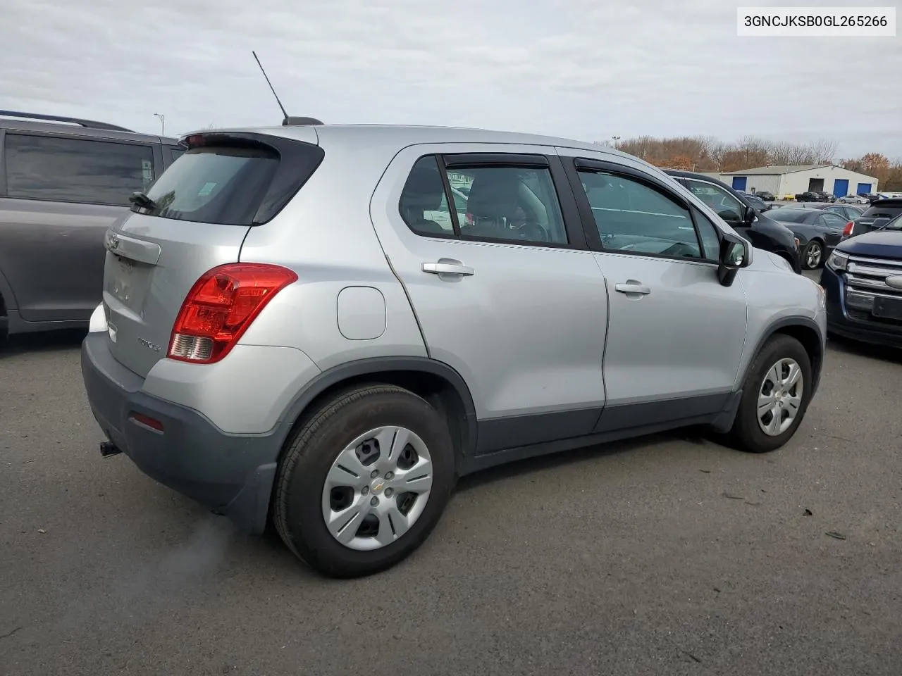 2016 Chevrolet Trax Ls VIN: 3GNCJKSB0GL265266 Lot: 79701054