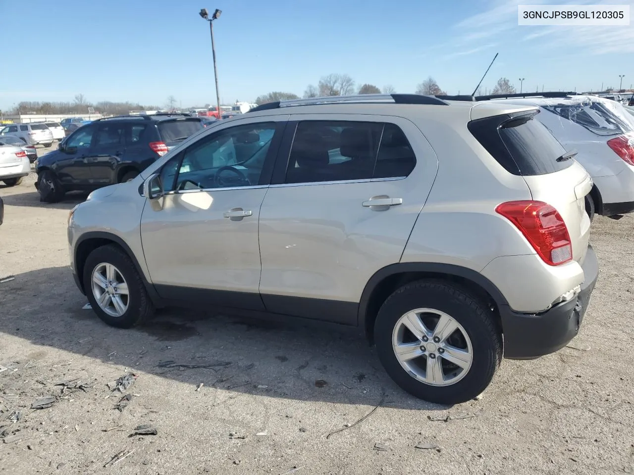 2016 Chevrolet Trax 1Lt VIN: 3GNCJPSB9GL120305 Lot: 79752174