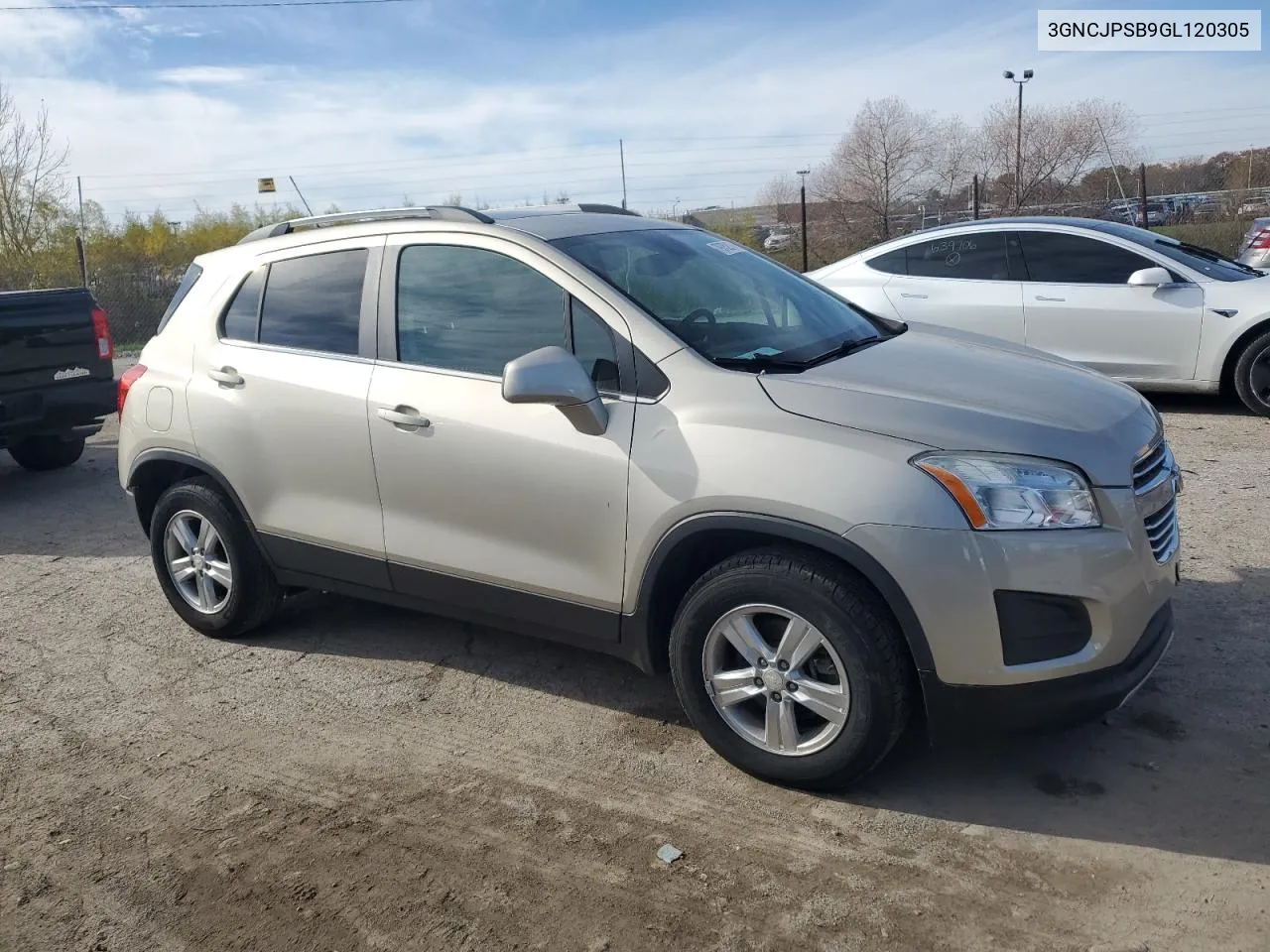 2016 Chevrolet Trax 1Lt VIN: 3GNCJPSB9GL120305 Lot: 79752174