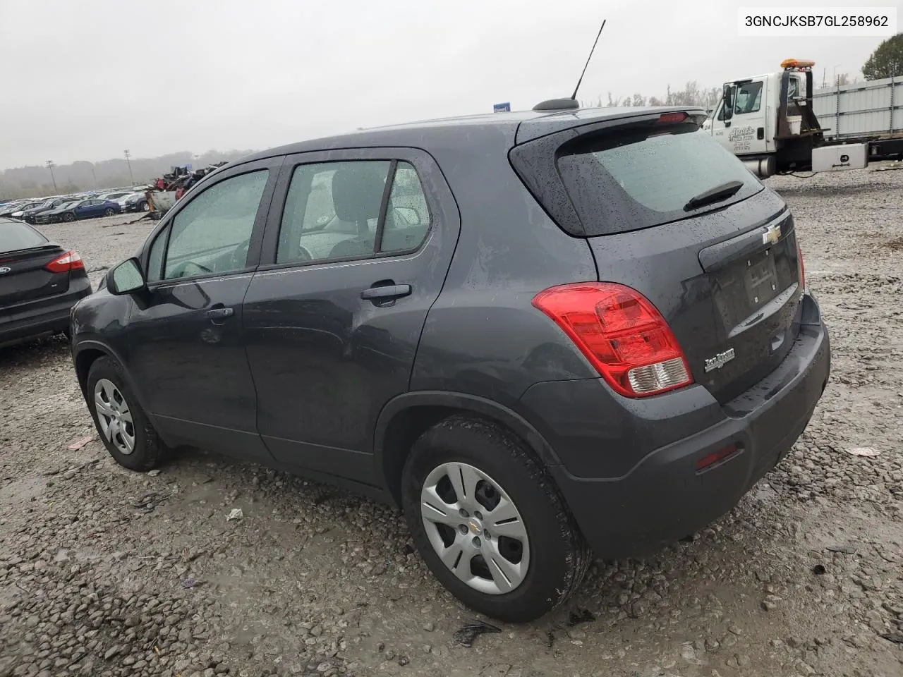 2016 Chevrolet Trax Ls VIN: 3GNCJKSB7GL258962 Lot: 80312464