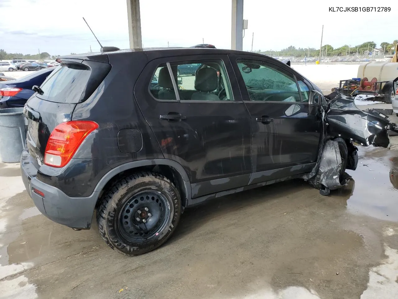 2016 Chevrolet Trax Ls VIN: KL7CJKSB1GB712789 Lot: 80346064