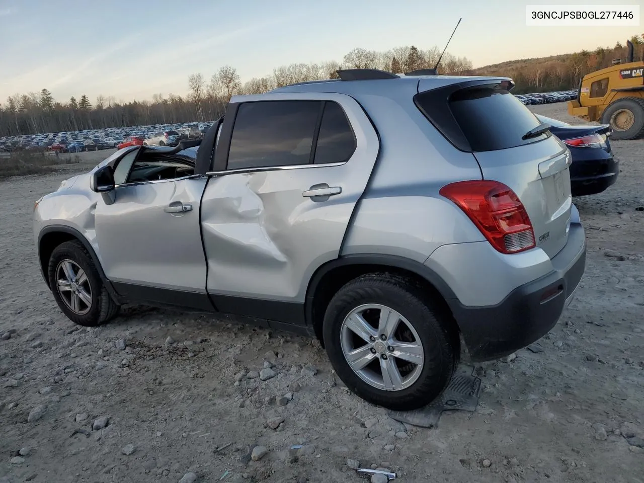 2016 Chevrolet Trax 1Lt VIN: 3GNCJPSB0GL277446 Lot: 80546404