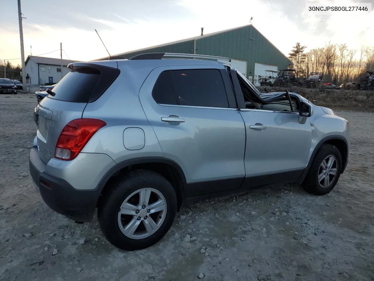 2016 Chevrolet Trax 1Lt VIN: 3GNCJPSB0GL277446 Lot: 80546404