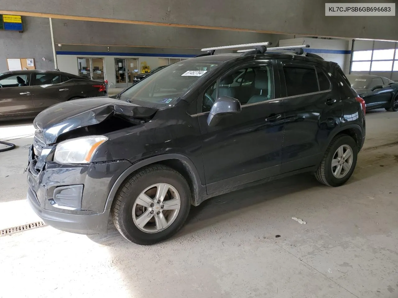 2016 Chevrolet Trax 1Lt VIN: KL7CJPSB6GB696683 Lot: 81452794