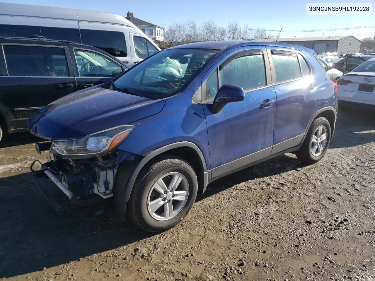 2017 Chevrolet Trax Ls VIN: 3GNCJNSB9HL192028 Lot: 41946414