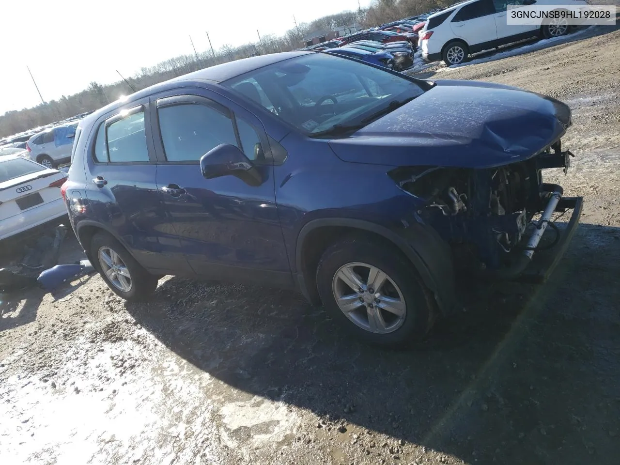 3GNCJNSB9HL192028 2017 Chevrolet Trax Ls