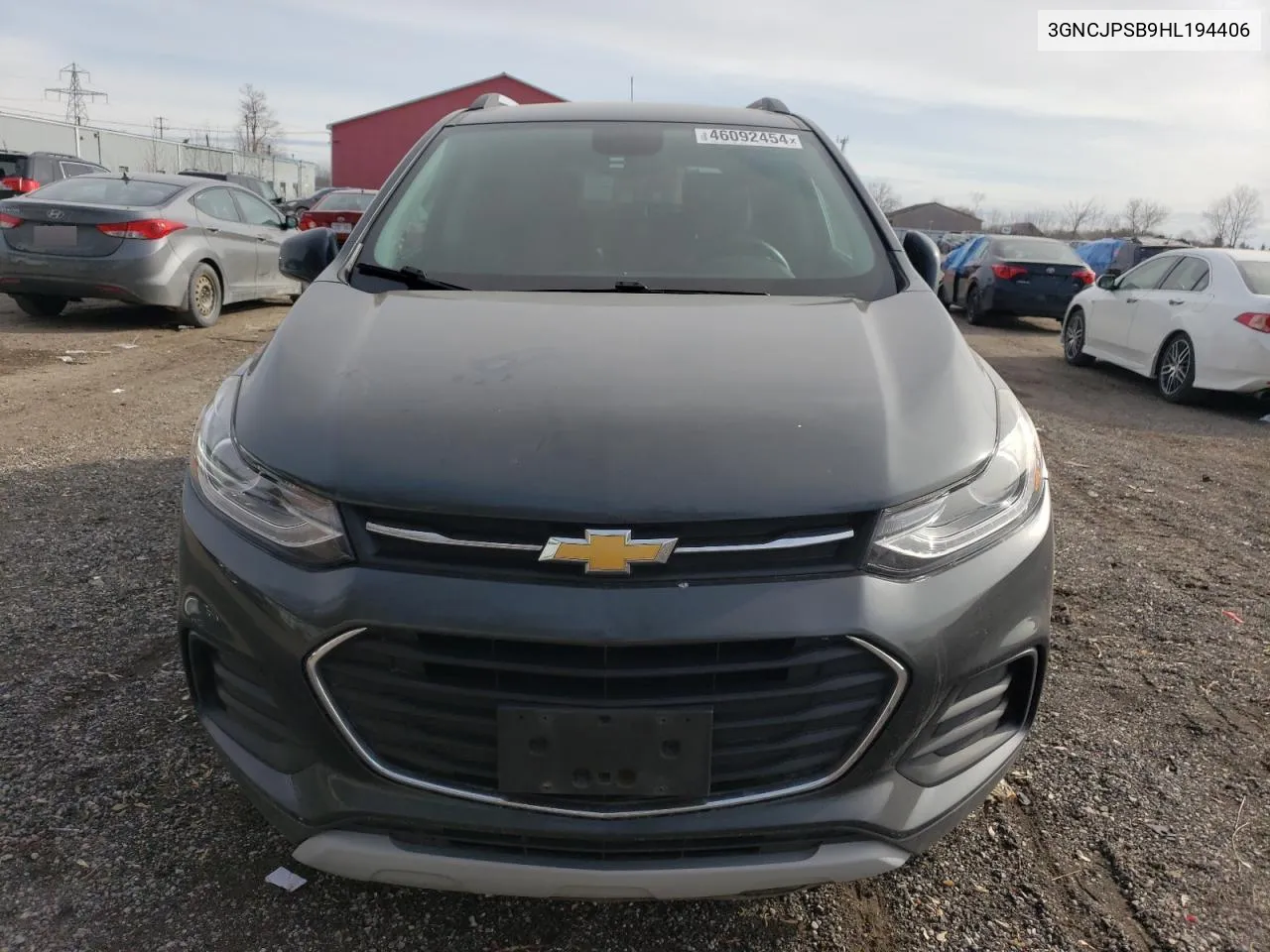 3GNCJPSB9HL194406 2017 Chevrolet Trax 1Lt