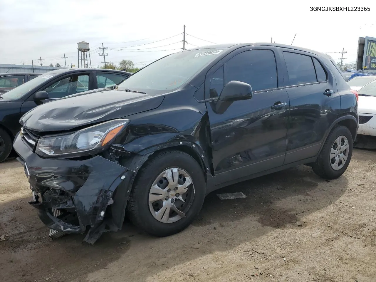 2017 Chevrolet Trax Ls VIN: 3GNCJKSBXHL223365 Lot: 53335634