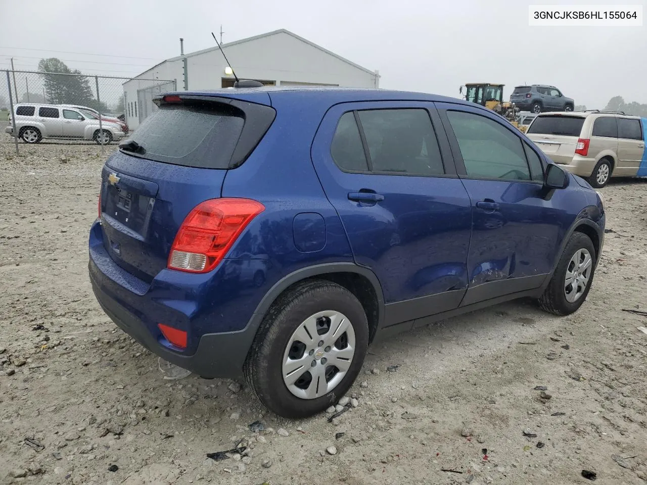 2017 Chevrolet Trax Ls VIN: 3GNCJKSB6HL155064 Lot: 54040984