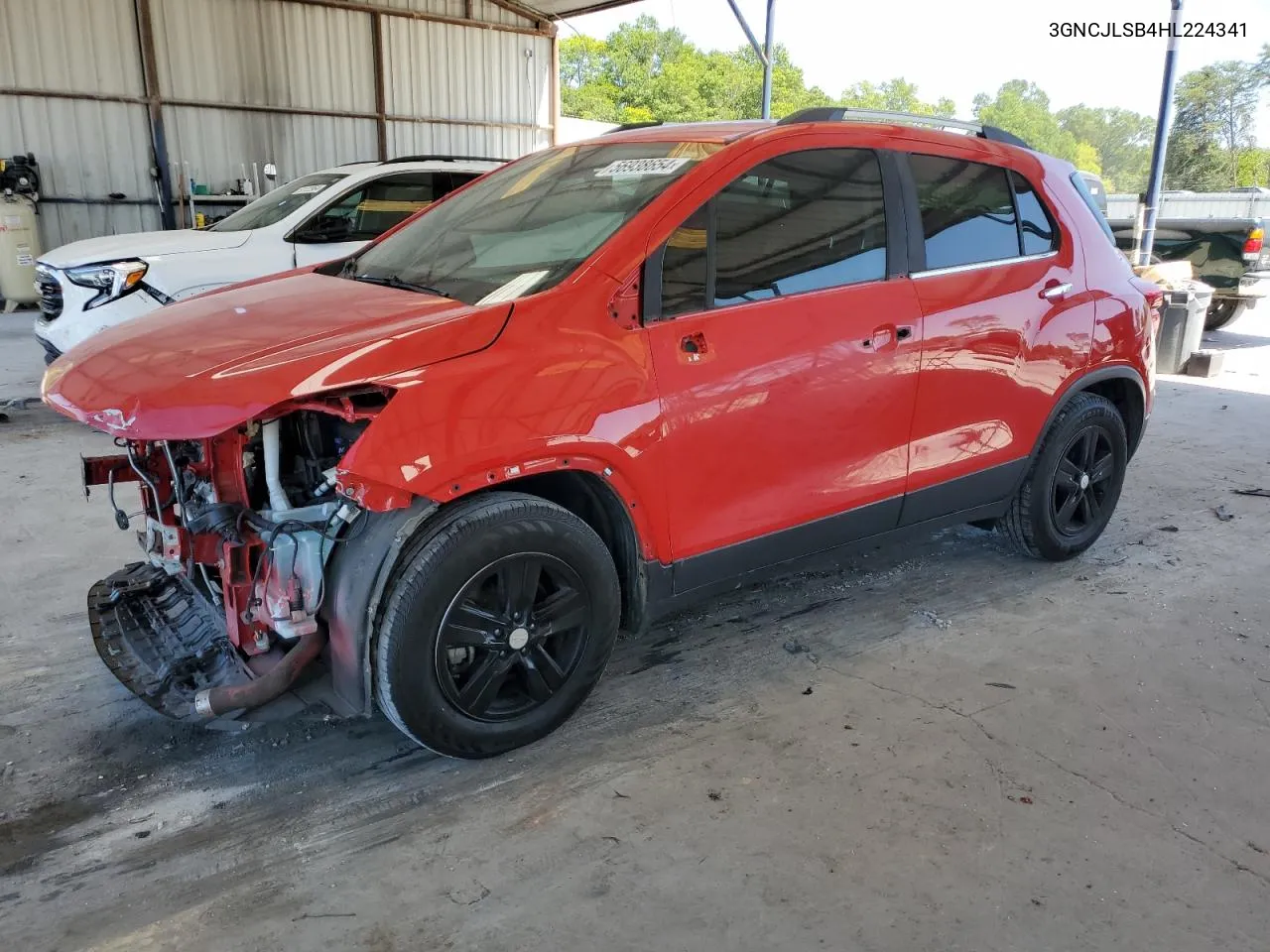 3GNCJLSB4HL224341 2017 Chevrolet Trax 1Lt