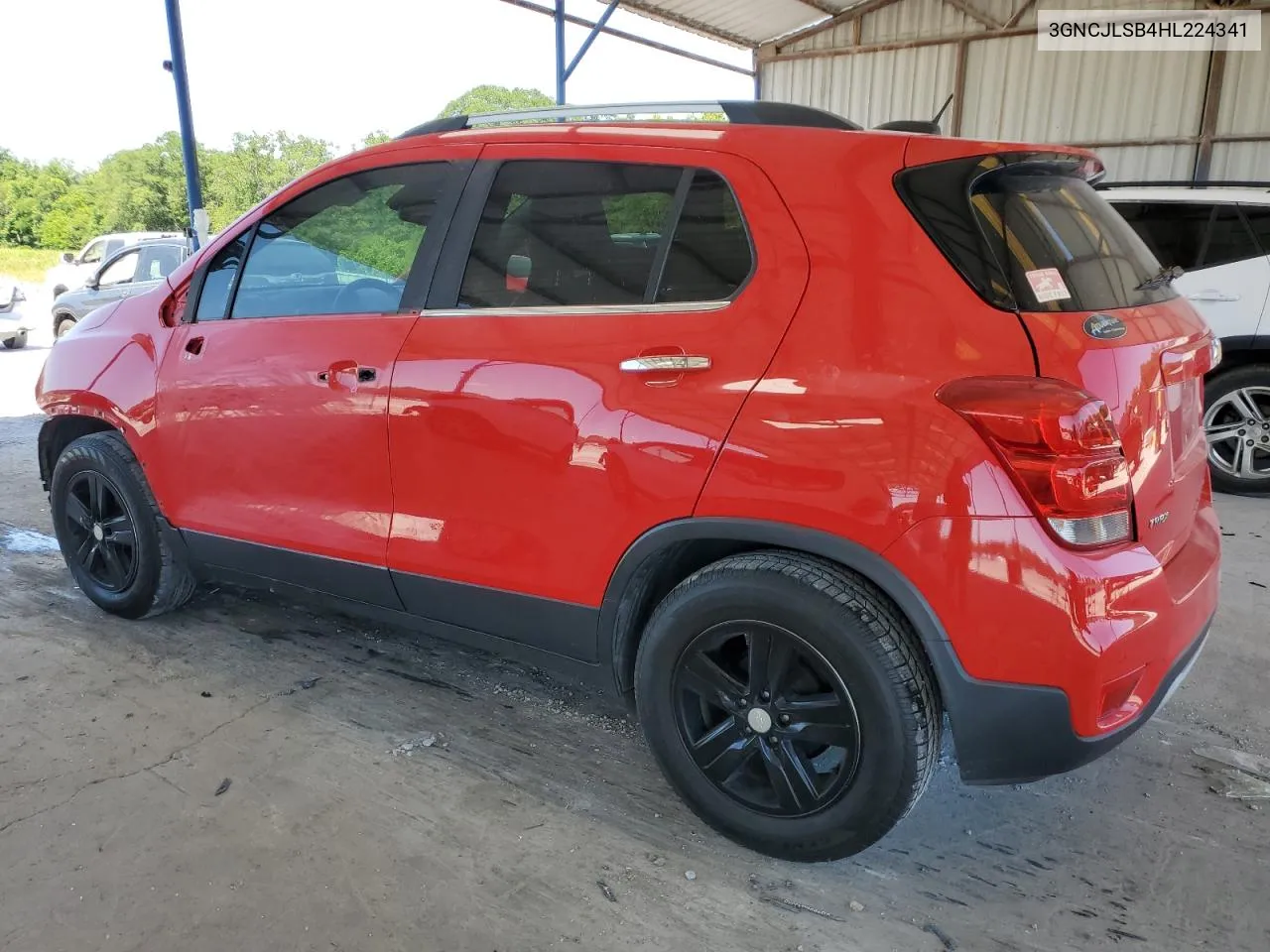 2017 Chevrolet Trax 1Lt VIN: 3GNCJLSB4HL224341 Lot: 56938654