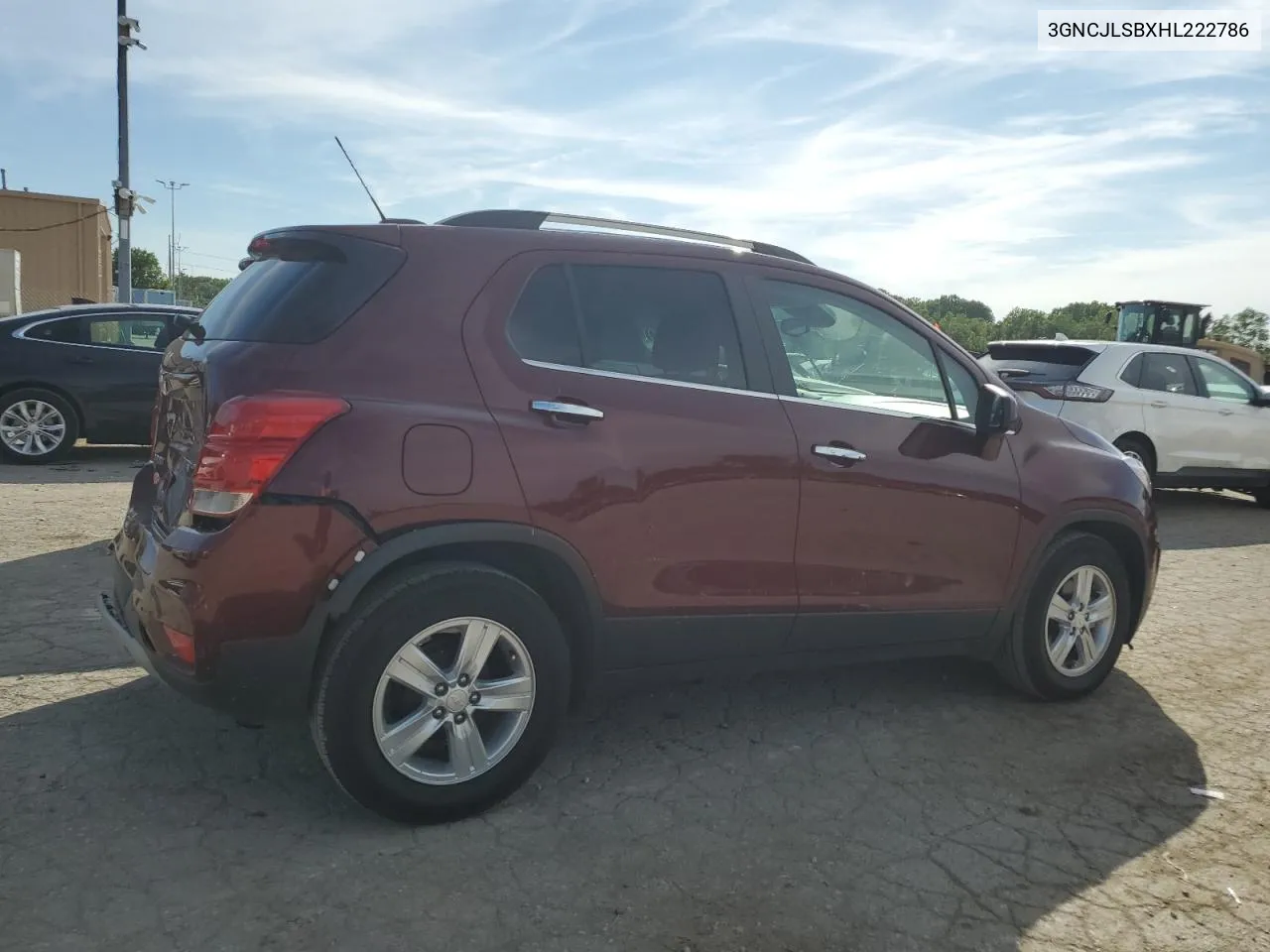 3GNCJLSBXHL222786 2017 Chevrolet Trax 1Lt