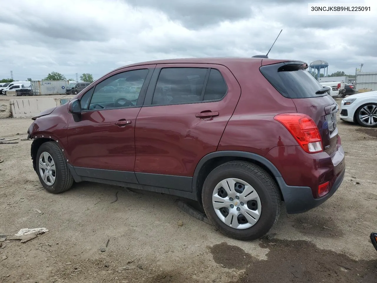 2017 Chevrolet Trax Ls VIN: 3GNCJKSB9HL225091 Lot: 58462624