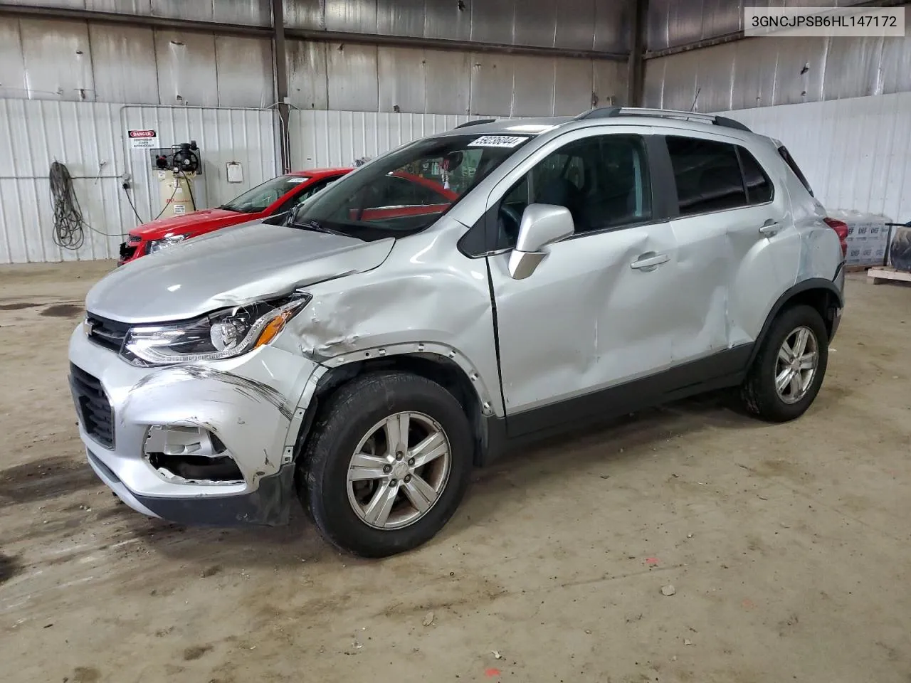 2017 Chevrolet Trax 1Lt VIN: 3GNCJPSB6HL147172 Lot: 59236044