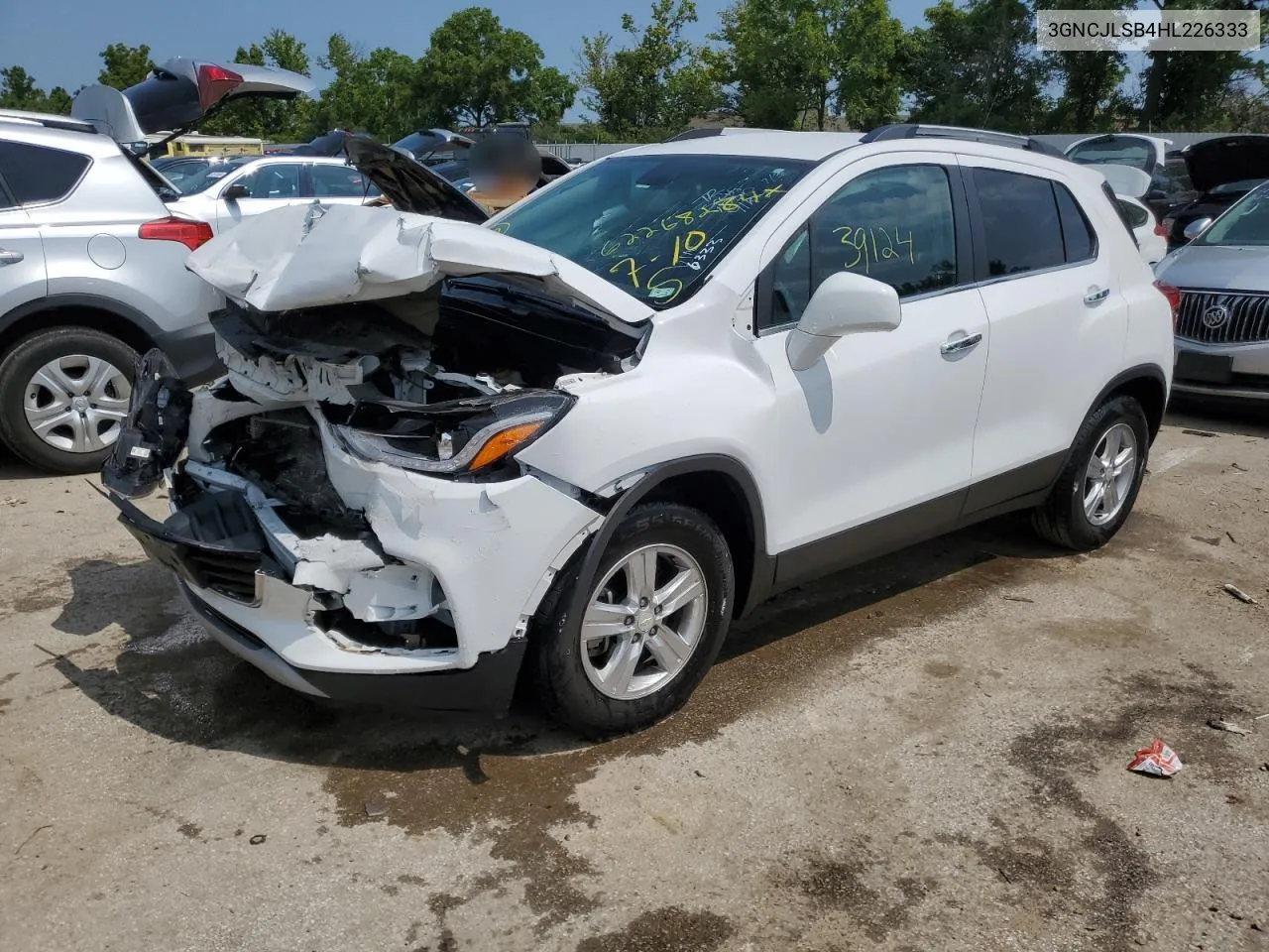 3GNCJLSB4HL226333 2017 Chevrolet Trax 1Lt