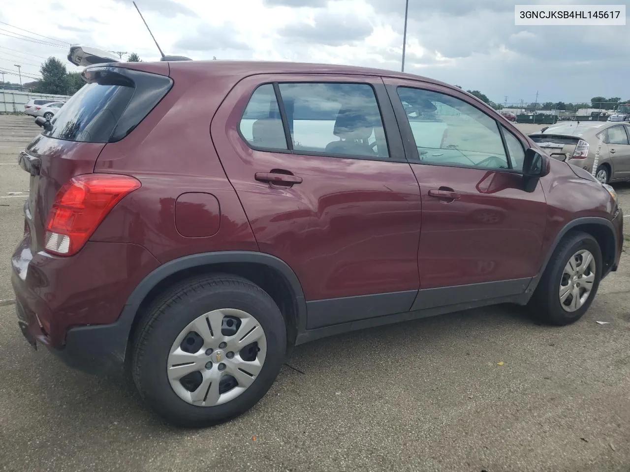 2017 Chevrolet Trax Ls VIN: 3GNCJKSB4HL145617 Lot: 63139304