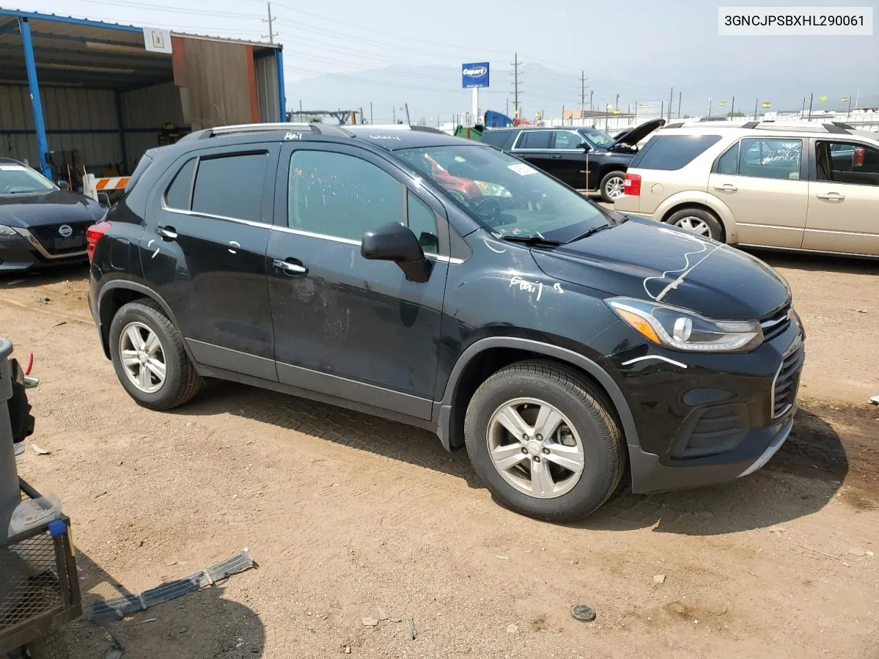 2017 Chevrolet Trax 1Lt VIN: 3GNCJPSBXHL290061 Lot: 64265584