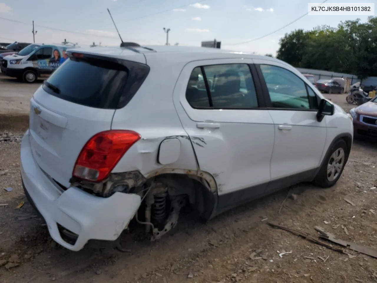 KL7CJKSB4HB101382 2017 Chevrolet Trax Ls