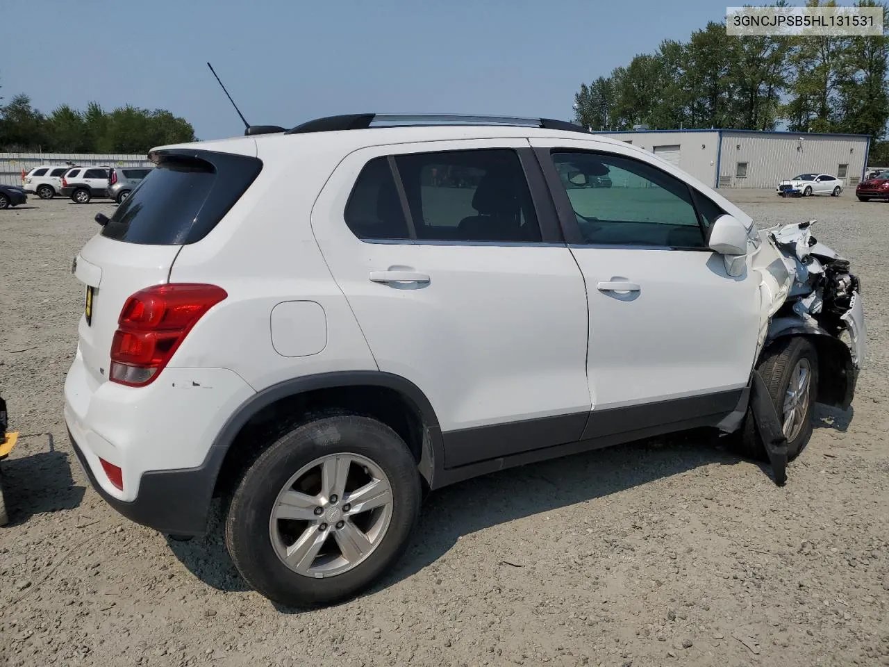 2017 Chevrolet Trax 1Lt VIN: 3GNCJPSB5HL131531 Lot: 65685314