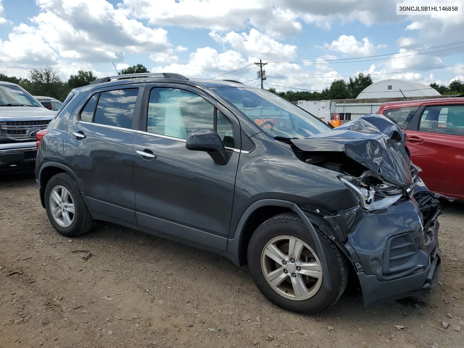 2017 Chevrolet Trax 1Lt VIN: 3GNCJLSB1HL146858 Lot: 66089204