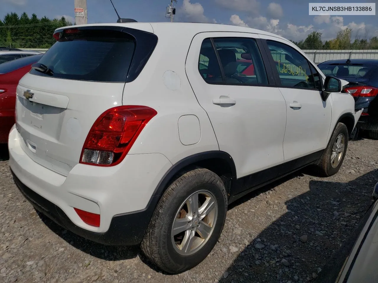 2017 Chevrolet Trax Ls VIN: KL7CJNSB3HB133886 Lot: 66563674