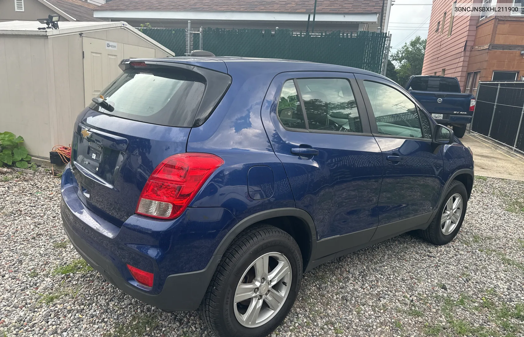 2017 Chevrolet Trax Ls VIN: 3GNCJNSBXHL211900 Lot: 66583744