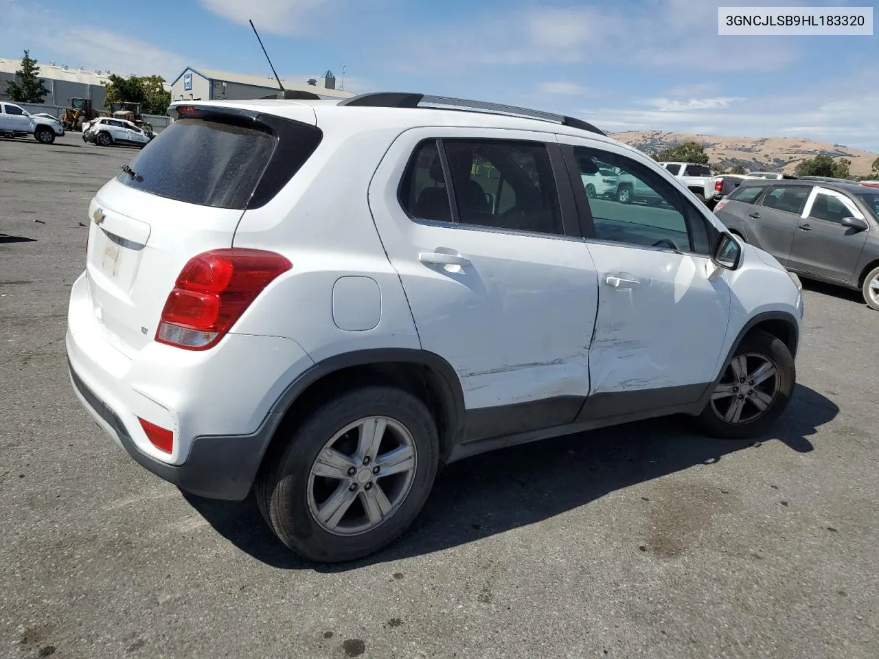 2017 Chevrolet Trax 1Lt VIN: 3GNCJLSB9HL183320 Lot: 66986834