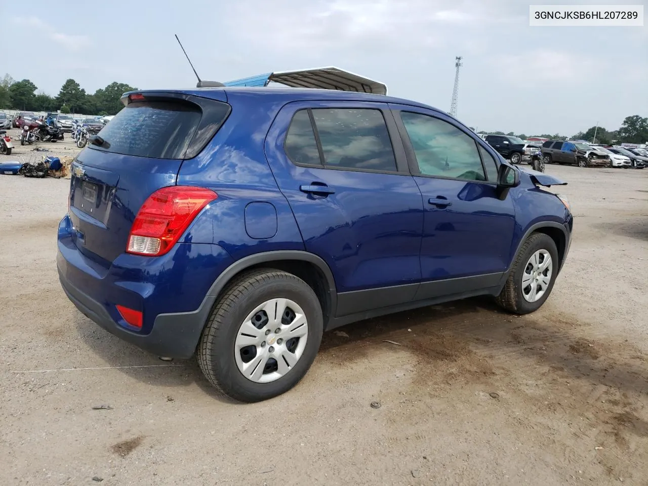 2017 Chevrolet Trax Ls VIN: 3GNCJKSB6HL207289 Lot: 67596274